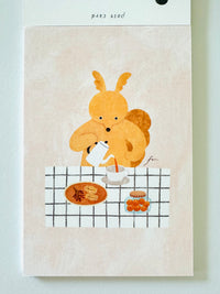 [cozyca] Tea Time Postcard Booklet x Mariko Fukuoka