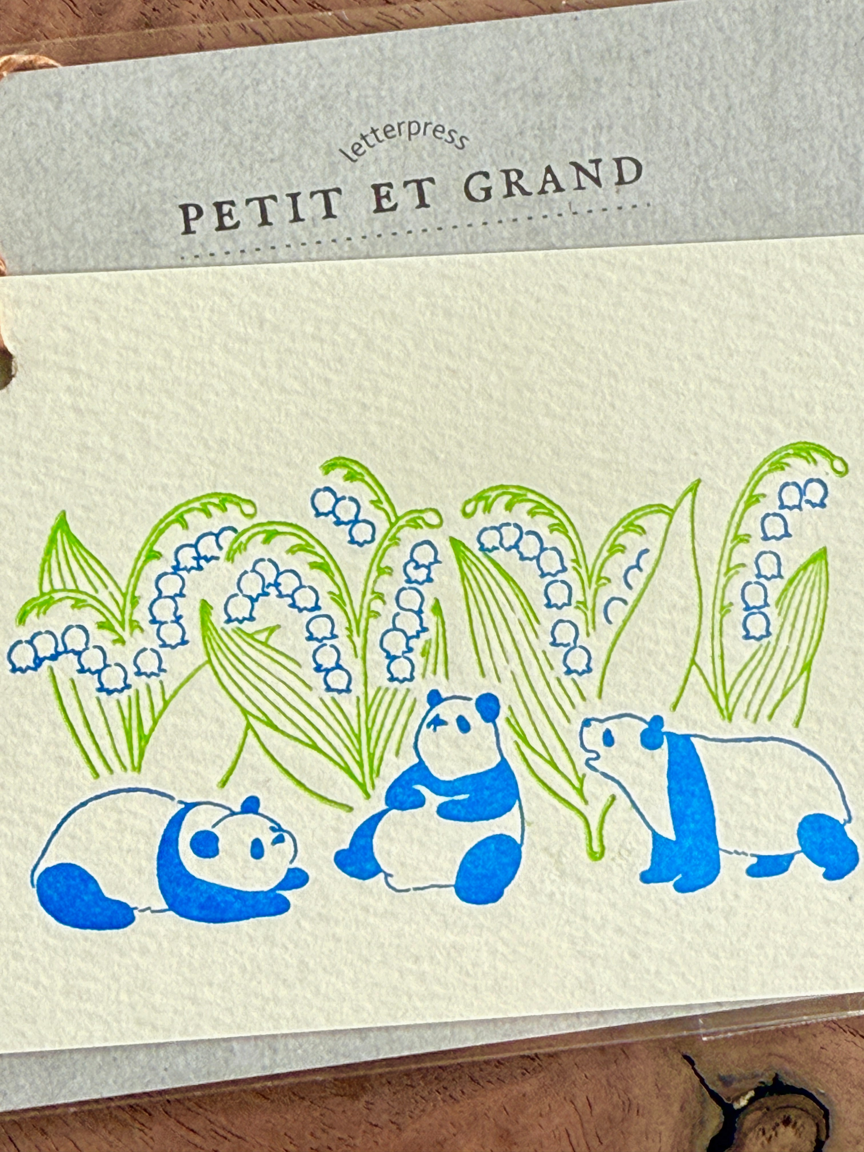 [Matoka] Petit Et Grand Animals Gift Tag
