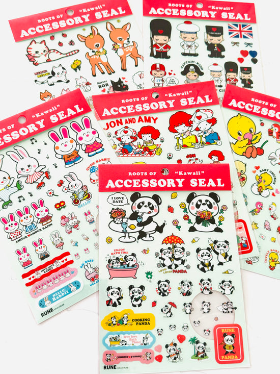 [Rune Naito] Roots of Kawaii Series 2 sticker sheet