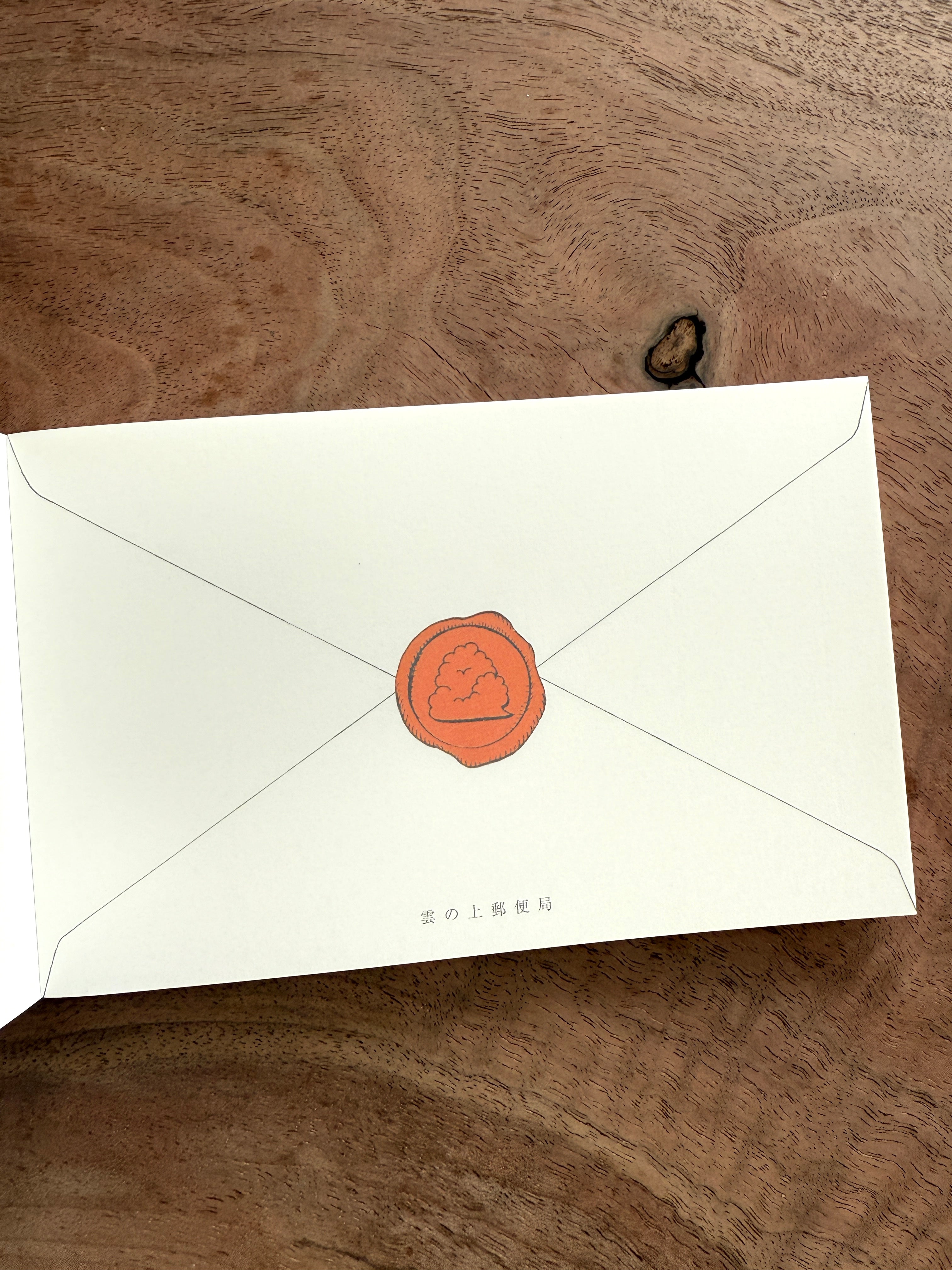[Kyupodo] Kumonoue “Airmail Post Office” Memo pad