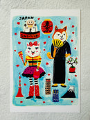 [Yuh Takahashi] Japan 🇯🇵 x Dog Friends postcard