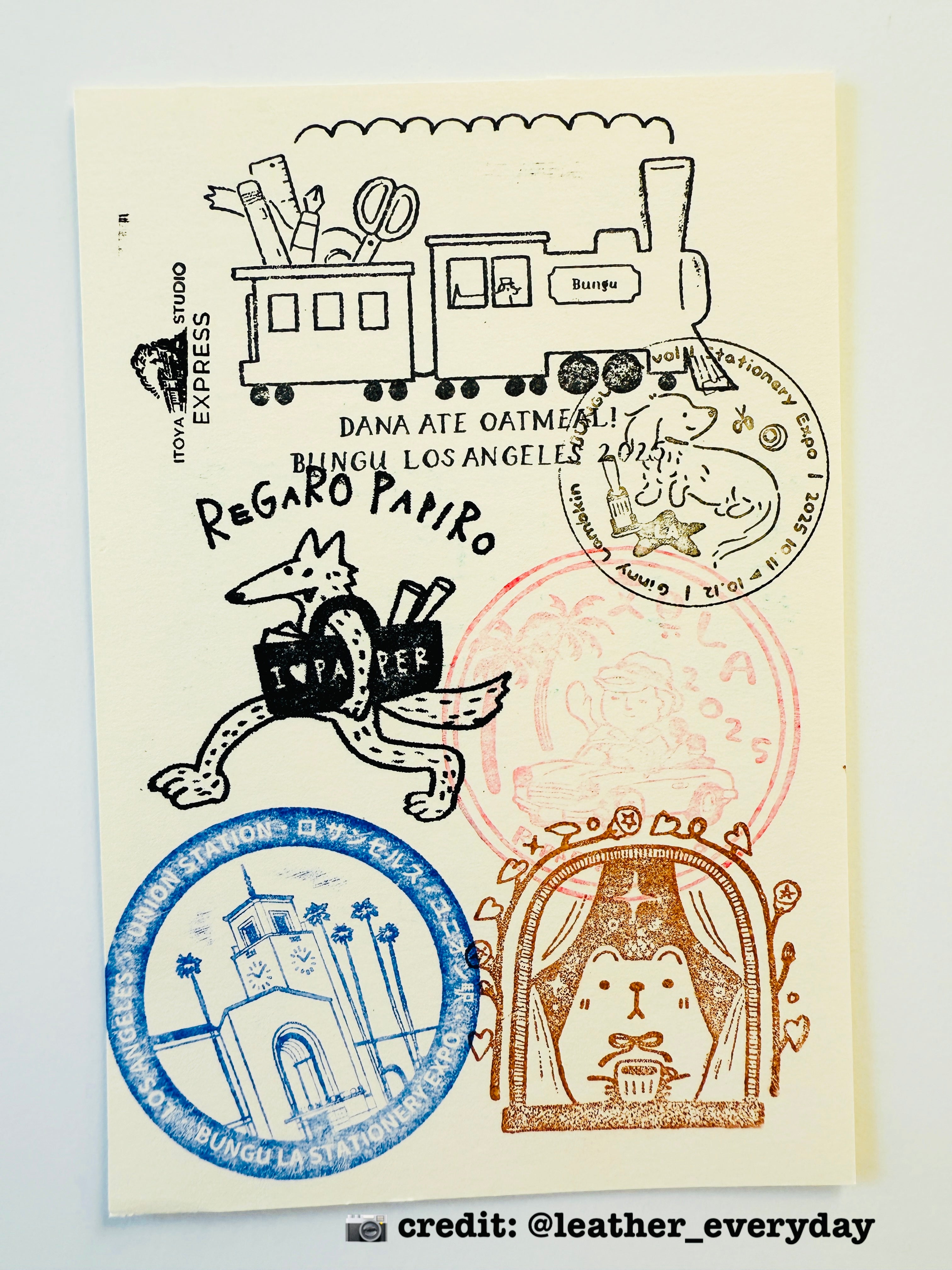 [Furukawashiko] Blank Japanese postcard note booklet