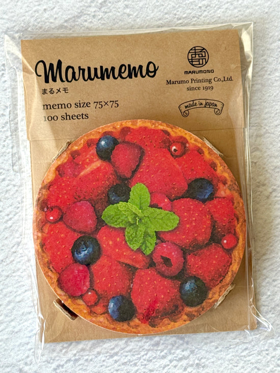 [Marumo] Berry Tart 🥮 Block Memo Pad