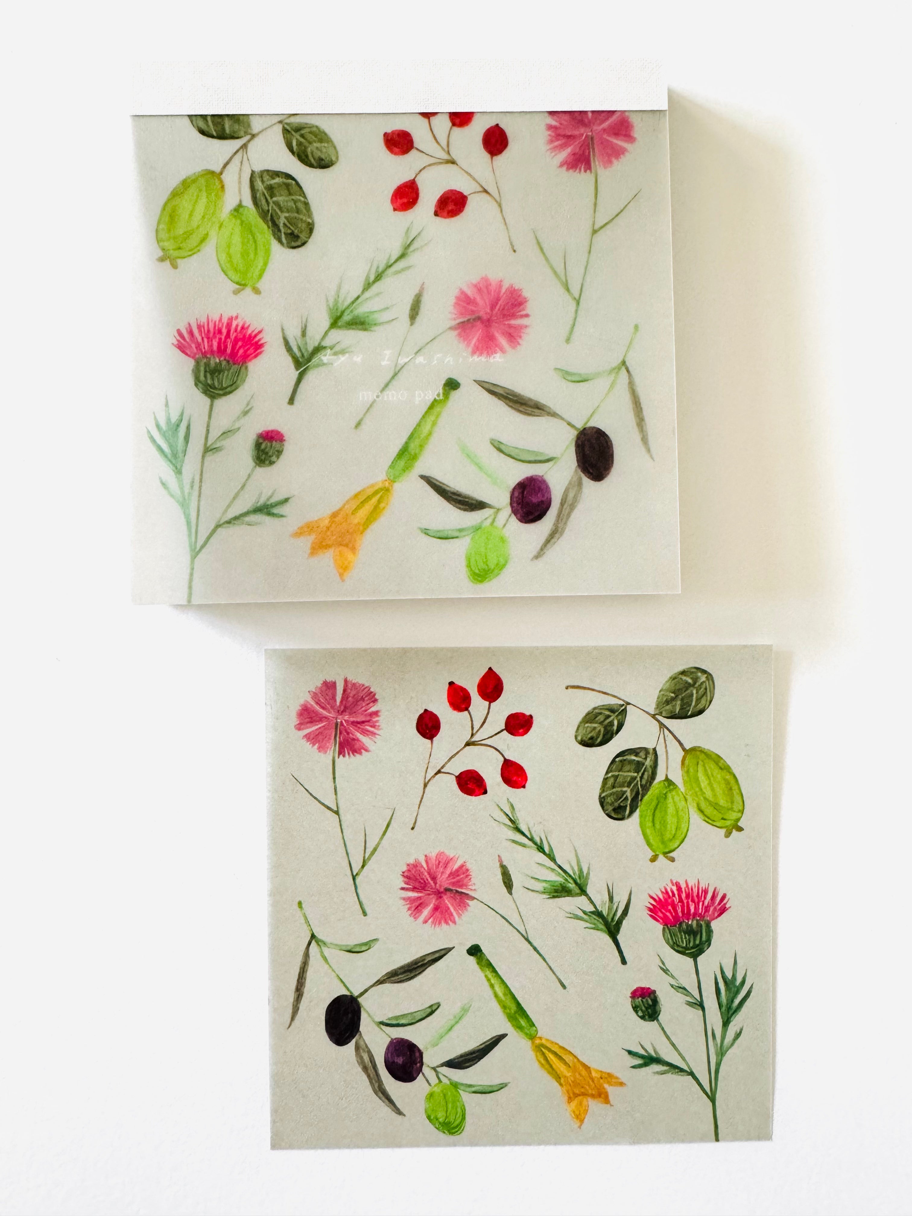 [Ayu Iwashima] Fruit, Jam & Herbs block memo