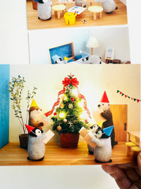 [trois M] 🐧 Penguin Postcard Set of 12 (Style B) - ($15 savings)