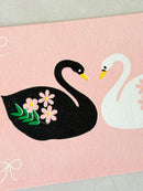 [Panda factory] Swan Love postcard