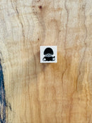 [Mushroom Cat] Everyday mini rubber stamps