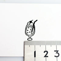 [RiraRira Hanko] Cream Soda rubber stamp