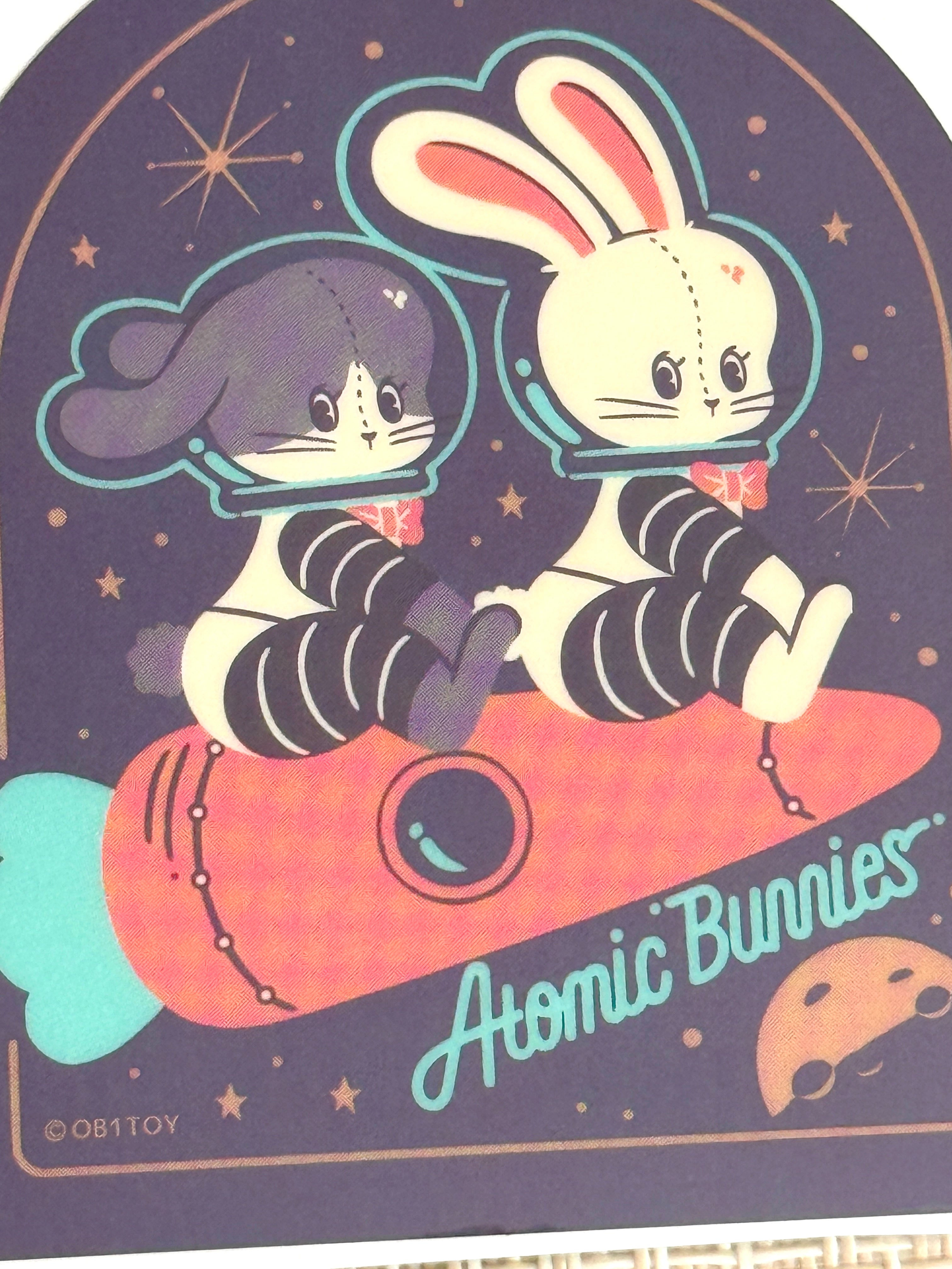[ob1] Frontier Creators Circus x Atomic Bunnies sticker decal