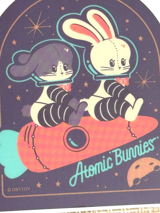[ob1] Frontier Creators Circus x Atomic Bunnies sticker decal