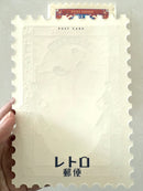 [ob1toy] Retro Post • ob1toy x ROKKAKU collaboration Foil Stamp collaboration {Postage Stamp Cut}