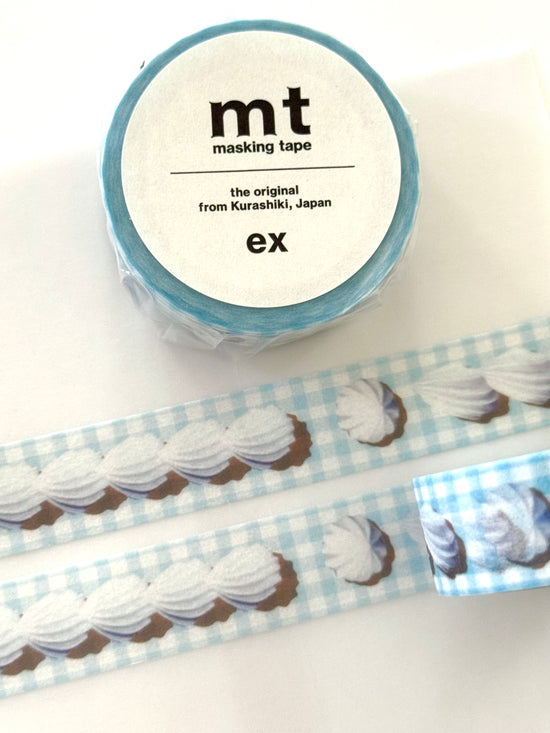 [mt] Whipped Cream Line washi tape