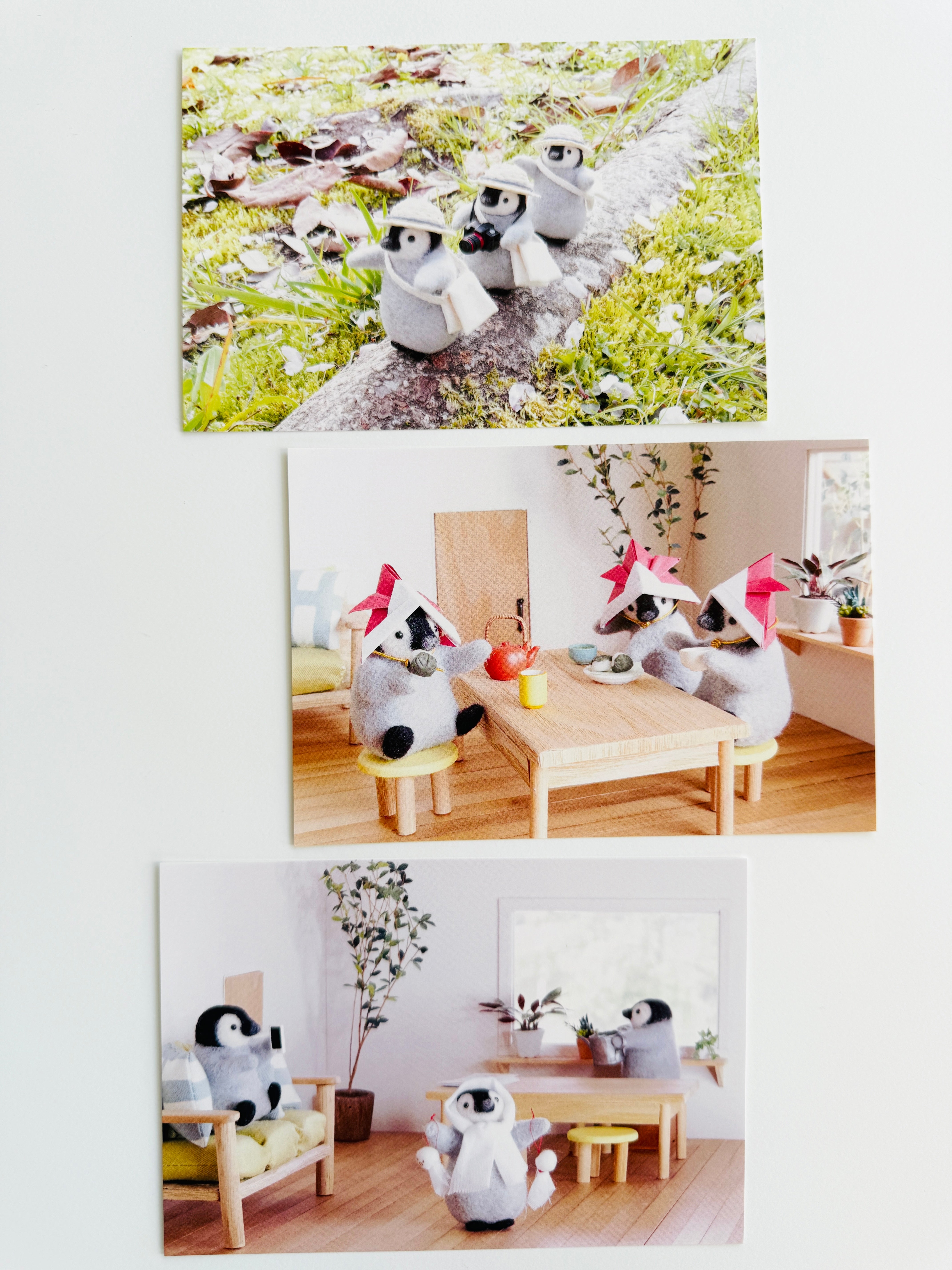 [trois M] 🐧 Penguin Postcard Set of 12 (Style B) - ($15 savings)