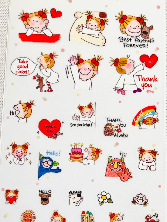 [Coco and Wondrous Gang] Friendship removable sticker sheet
