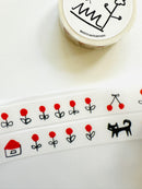 [mt] Makoto Matsubayashi x Black Cat washi tape