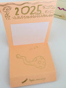 [Paper message] 2025 Himekuri Mini Desk Calendar