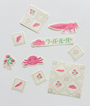 [GreenFlash] Axolotl Love flake stickers