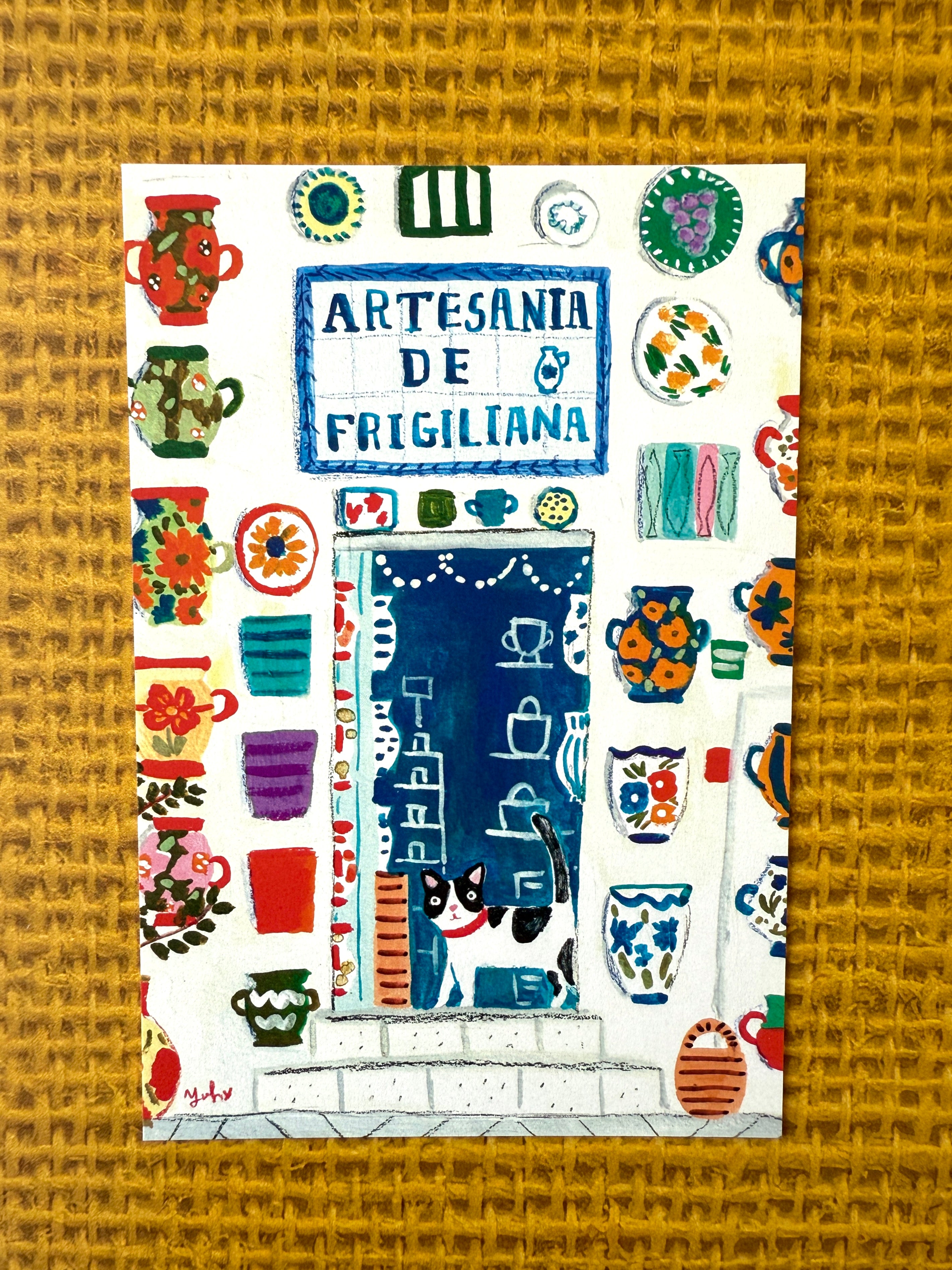 [Yuh Takahashi] Frigiliana postcard