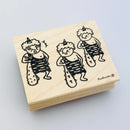 [RiraRira Hanko] Uncle Iwai Setsubun Oni rubber stamp