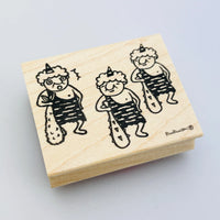 [RiraRira Hanko] Uncle Iwai Setsubun Oni rubber stamp