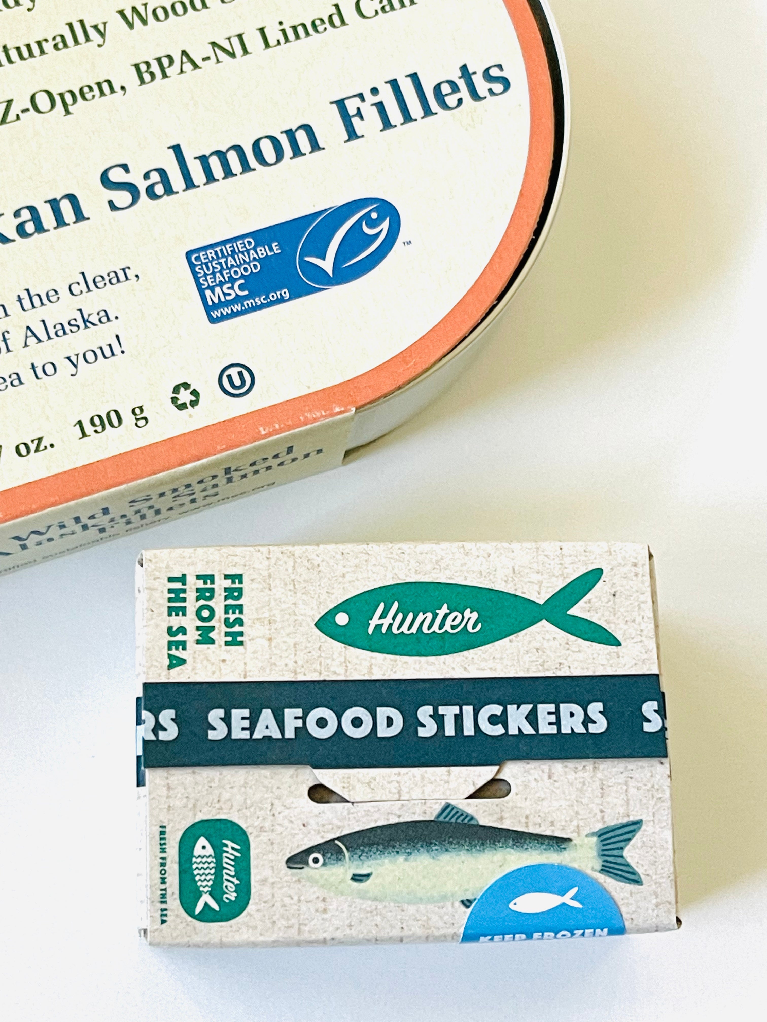 [Greeting Life] Seafood 🦐 Delivery Box flake stickers