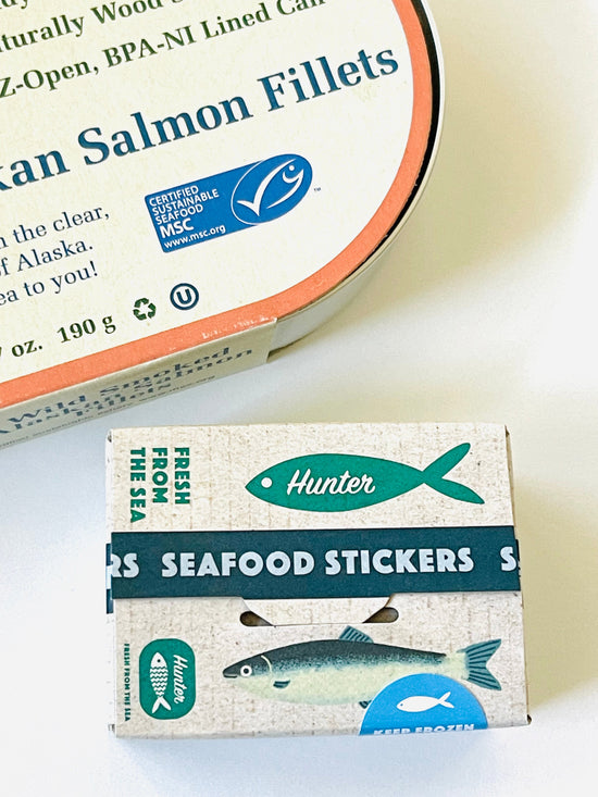 [Greeting Life] Seafood 🦐 Delivery Box flake stickers