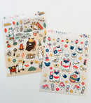 [Masao Takahata] Fun Camping•Inu Haruko sticker sheet