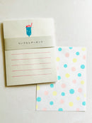 [Mizushima] Oyatsu Cream Soda small letter set