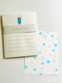 [Mizushima] Oyatsu Cream Soda small letter set