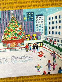[Yuh Takahashi] Holiday Season in New York postcard