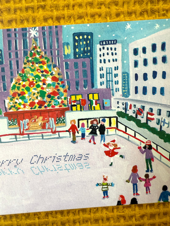 [Yuh Takahashi] Holiday Season in New York postcard