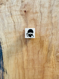 [Mushroom Cat] Everyday mini rubber stamps