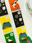[36 Sablo] Original x Neko Karuta washi tape