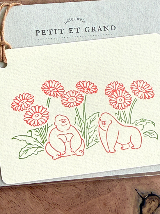 [Matoka] Petit Et Grand Animals Gift Tag