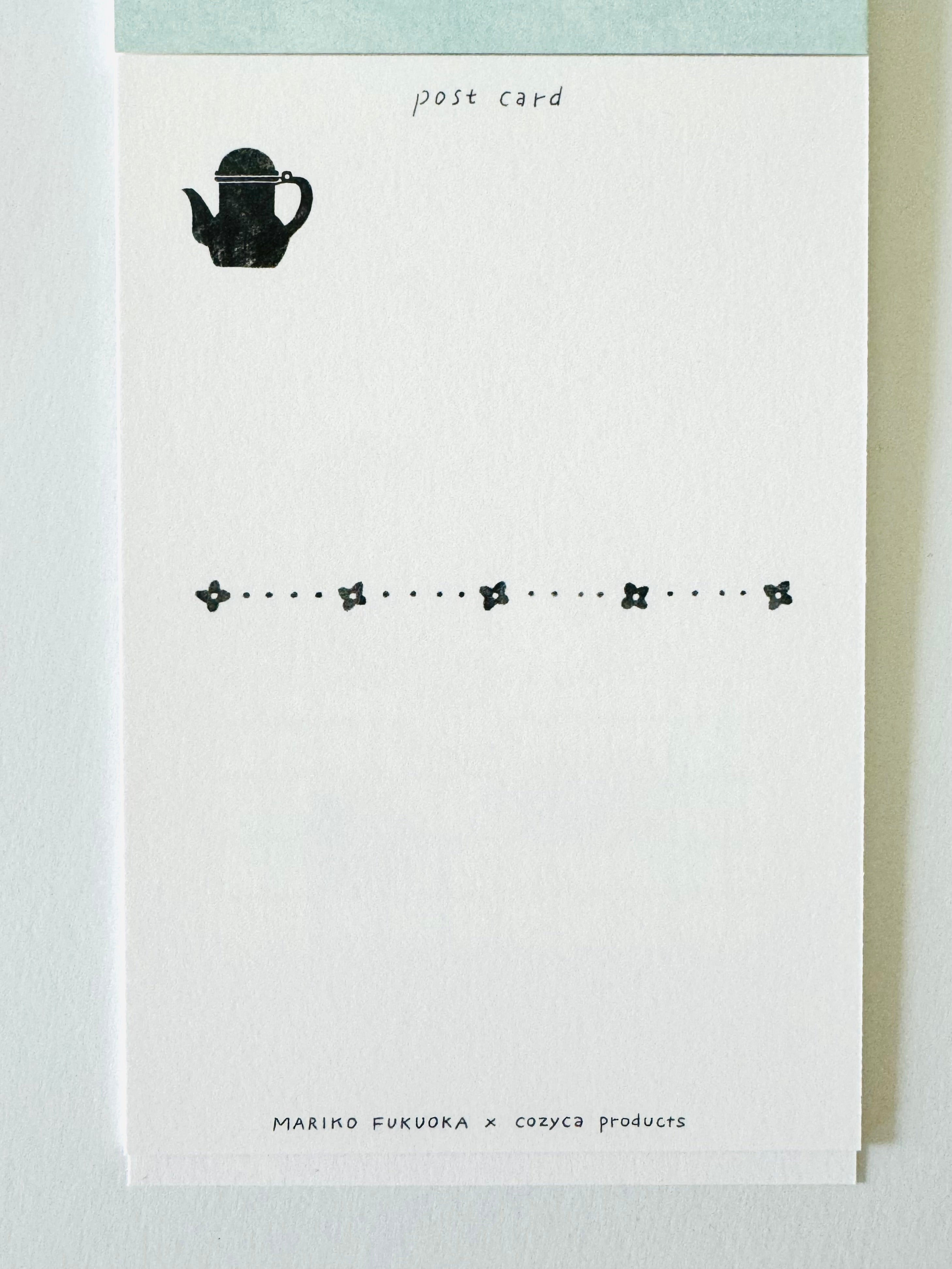 [cozyca] Tea Time Postcard Booklet x Mariko Fukuoka