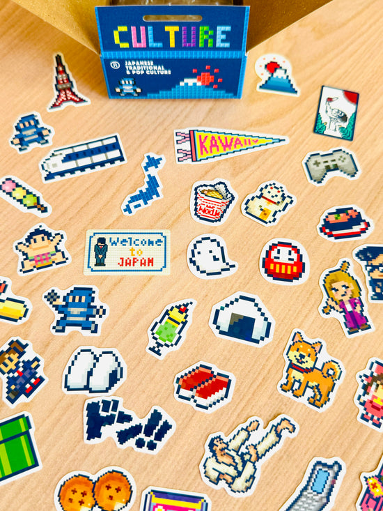 [Greeting Life] Japanese Pop Culture 🇯🇵 Delivery Box flake stickers