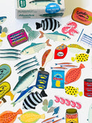 [Greeting Life] Seafood 🦐 Delivery Box flake stickers