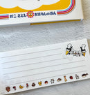 [Satoshi Kako] Karasu no Panyasan • Crow’s Bakery horizontal memo pad