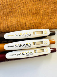 [Zebra] Vintage Sarasa x Coffee pen