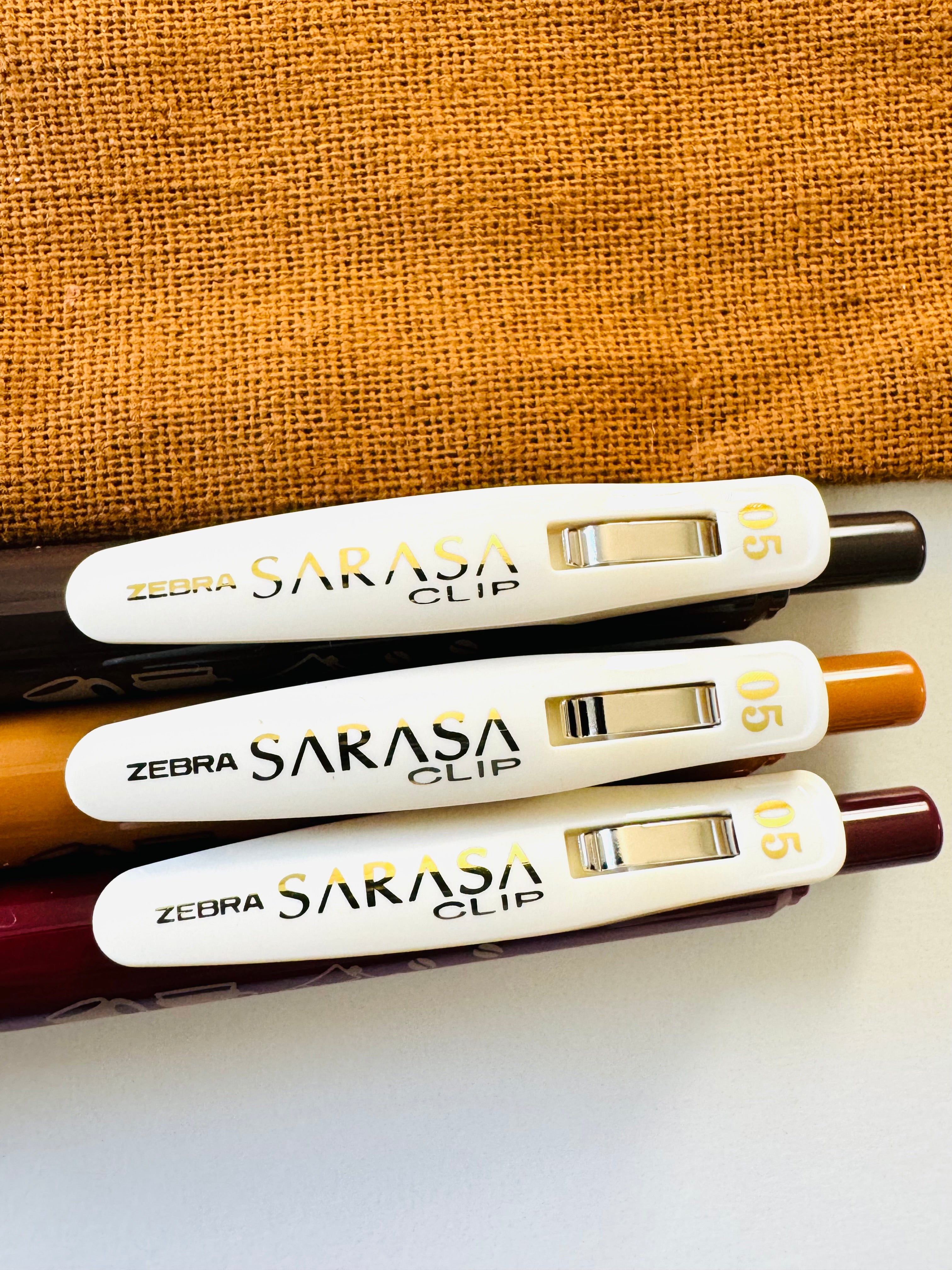 [Zebra] Vintage Sarasa x Coffee pen