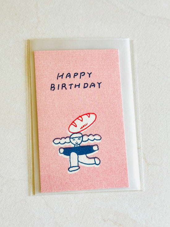 [Mizushima] Tadashi Nishiwaki x Happy Birthday mini message card