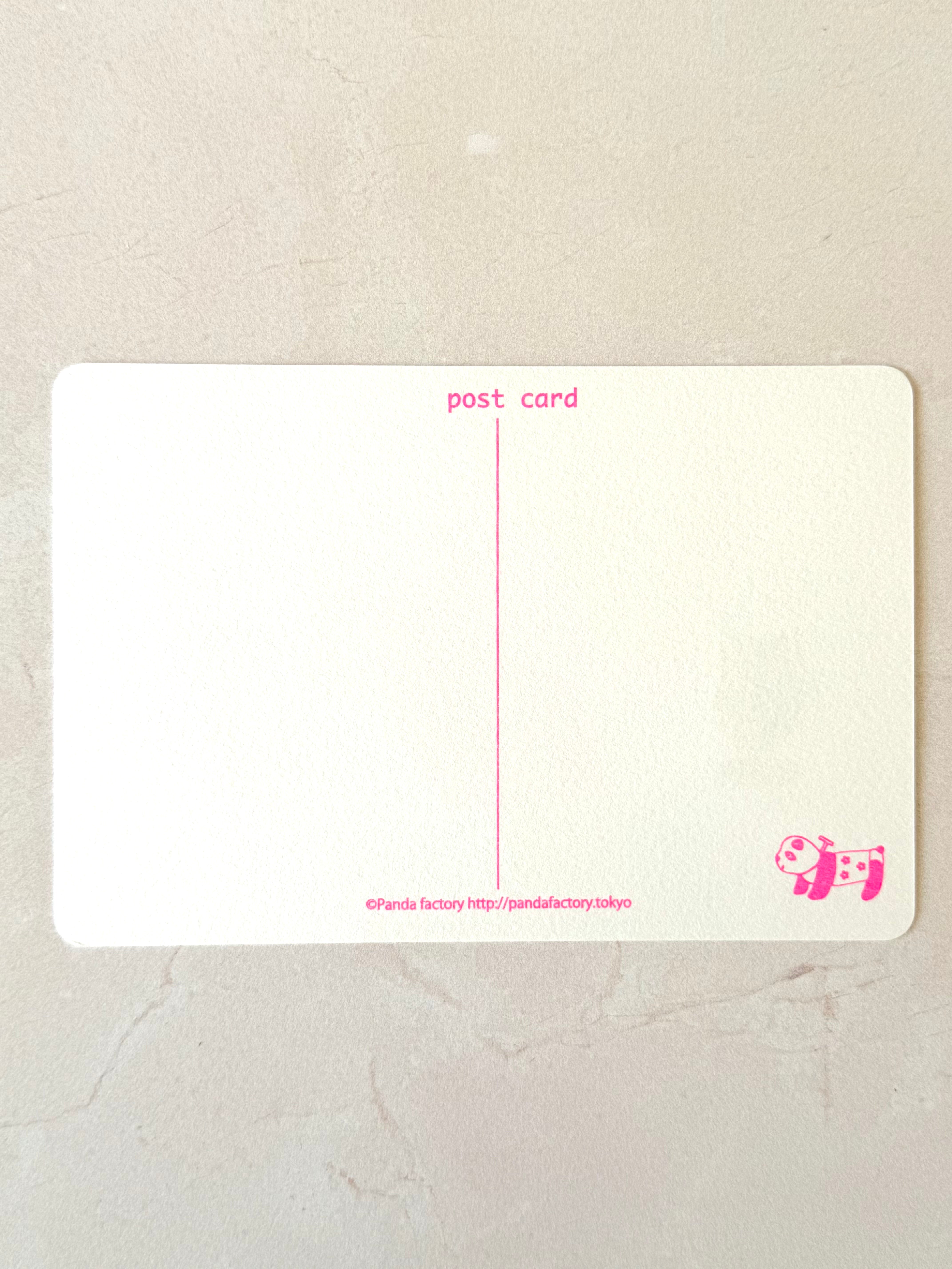 [Panda factory] Panda and Melon Soda postcard