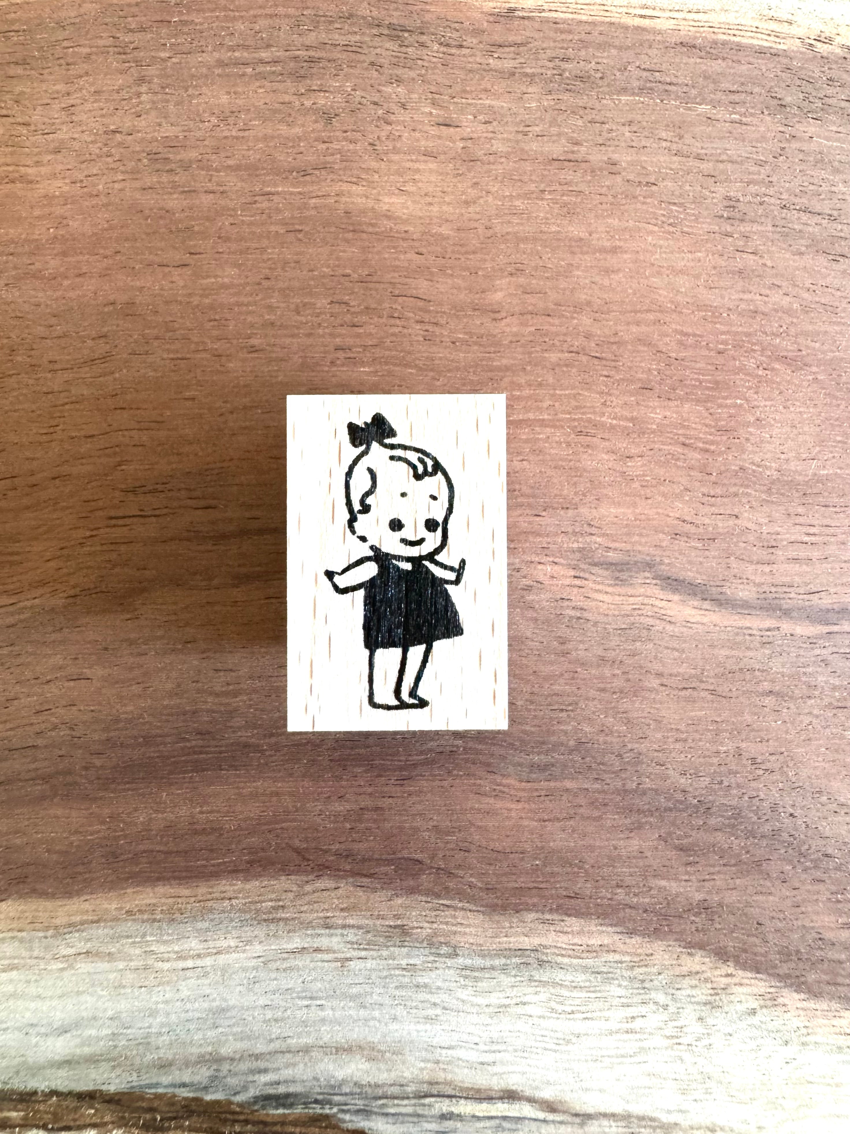[Nobarasha] Kewpie Girl Hanko rubber stamp
