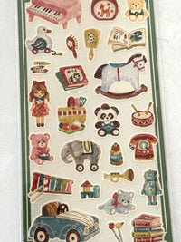 [MIND WAVE] Nostalgic Toys sticker sheet