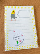 [Panda factory] Parakeet mini letter set