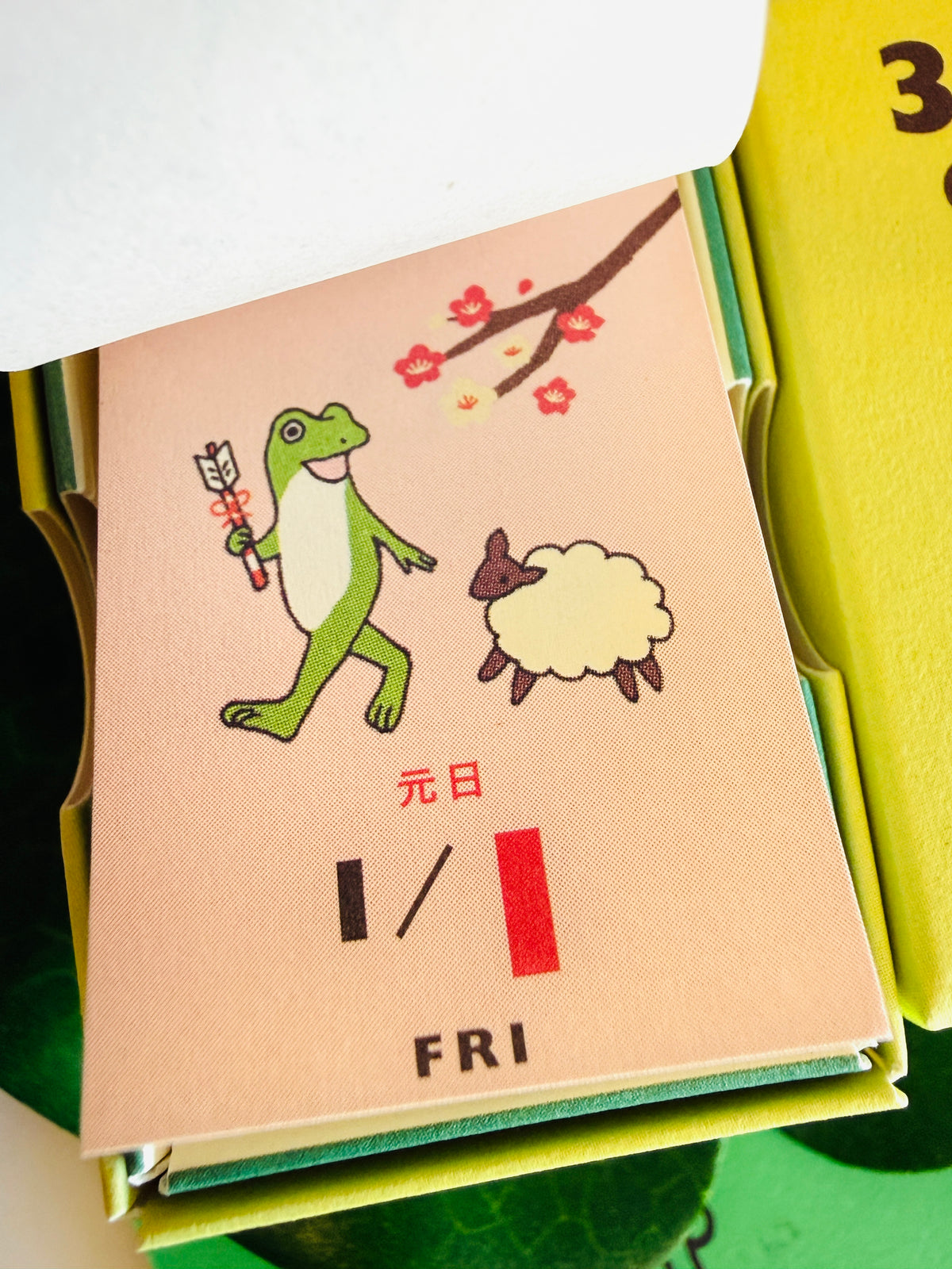 2027 Mini Daily Tear Away Calendar · Frog's Time