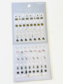 [Kamio] Tiny Adore Cool Tone sticker sheet