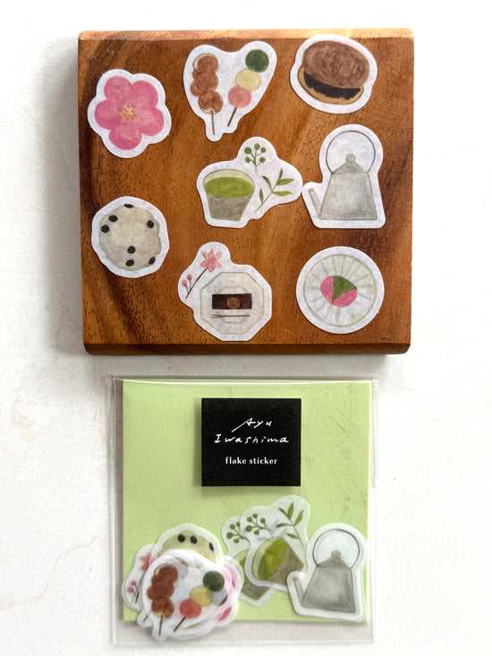 [Ayu Iwashima] Wagashi flake stickers