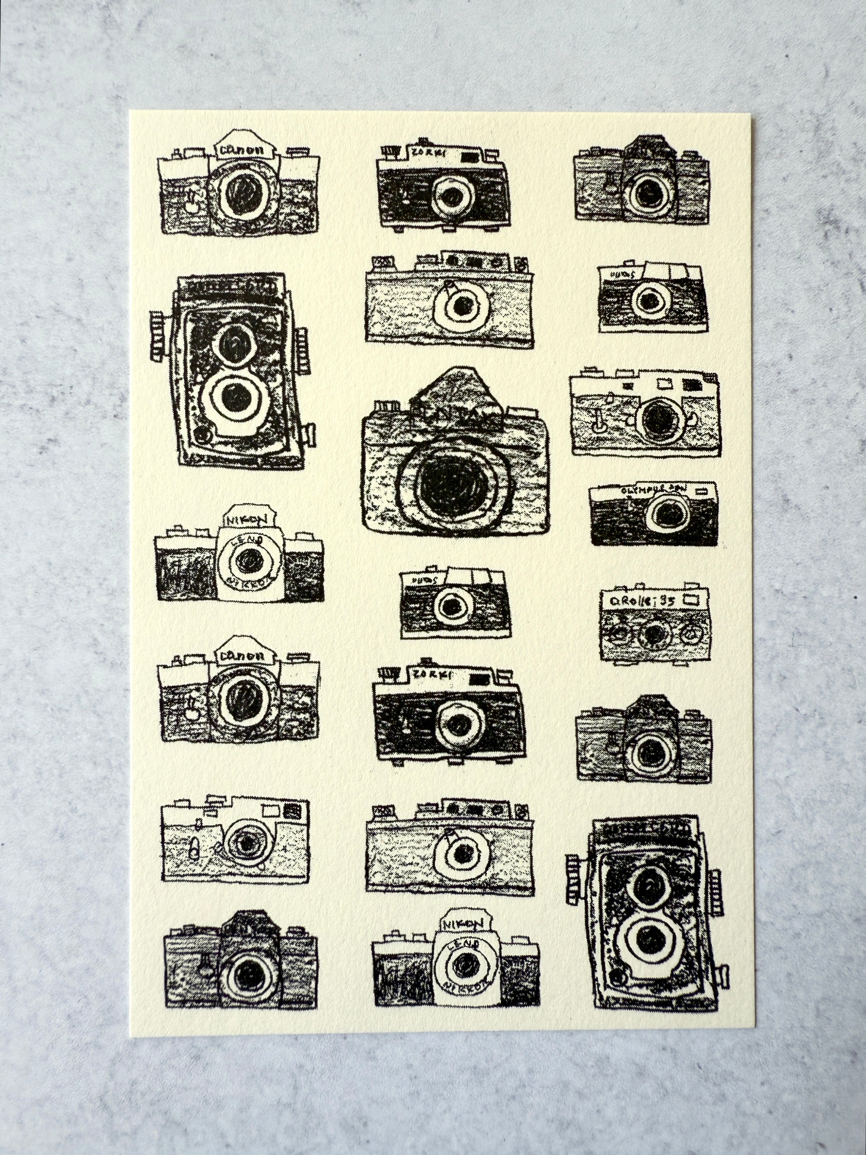 [Tsubame Books] Cameras postcard
