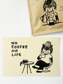[Tsubame Books] No Coffee, No Life postcard